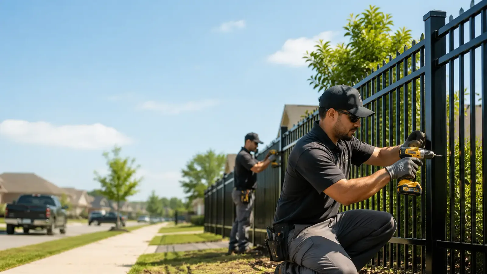 Metal Fence Installation in Goodman, WI